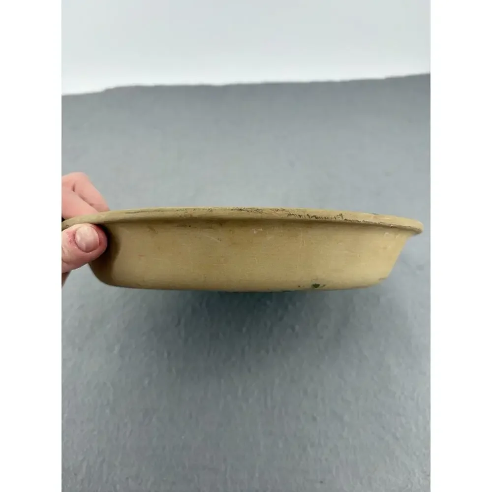 Pampered Chef Stoneware Pie Plate 10” FAMILY HERITAGE R-10